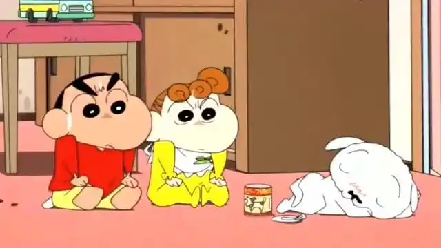 蜡笔小新:新之助和小葵骂小白,果然是兄妹,太有默契了