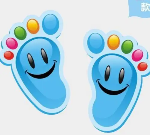 中班艺术活动《调皮的小脚丫》