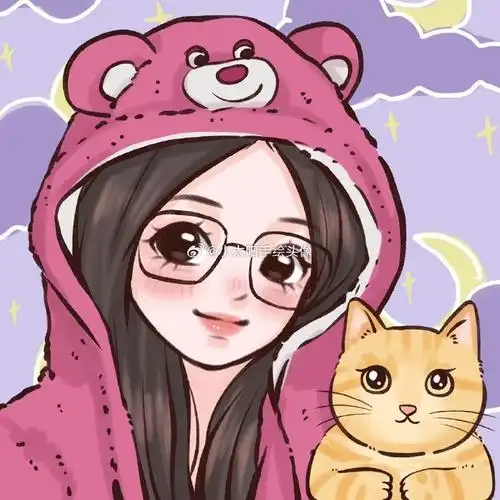 手绘头像##卡通头像##女生头像##情侣头像