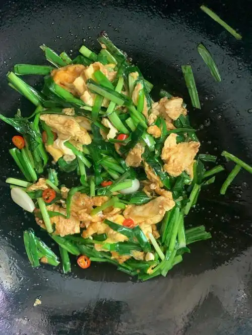 韭菜的做法韭菜炒鸡蛋