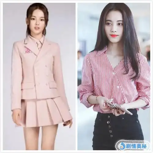 168的杨超越和159的鞠婧祎同穿短裤,才懂美腿与身高的关系