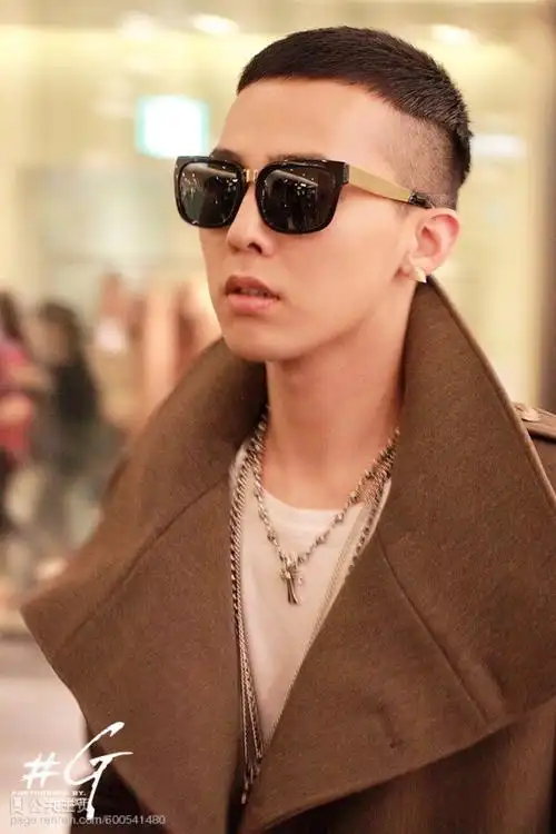 权志龙 g-dragon 圆寸 帅呆