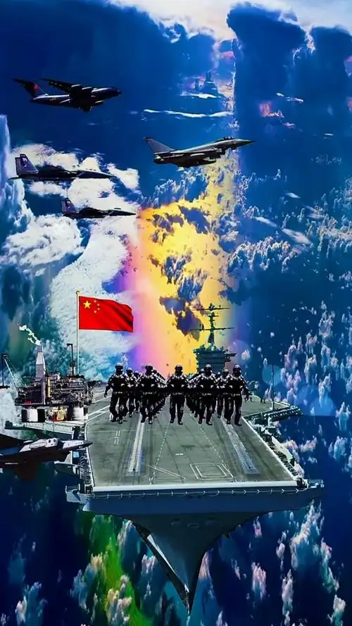 中国航母,国之重器,为强大的祖国点赞吧!