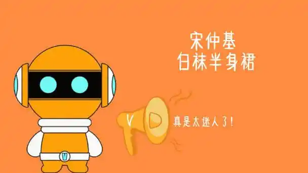 宋仲基 白袜半身裙