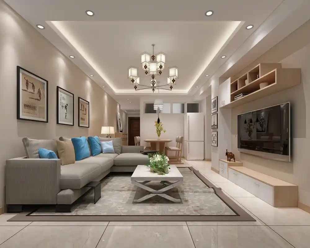 欣悦湾现代简约装修效果图