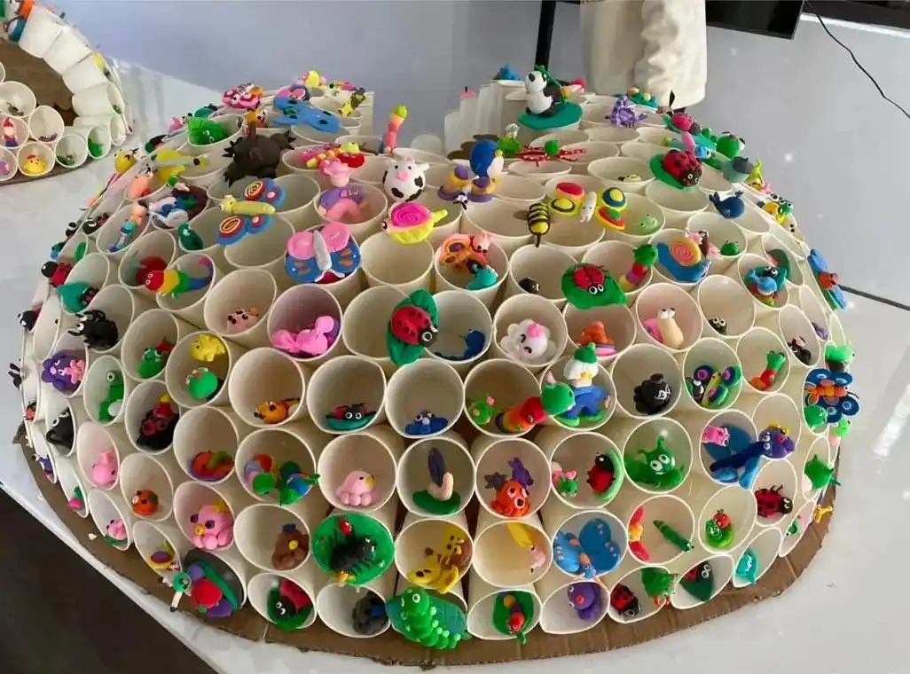 小创意,大作用,海量收纳孩子们的手工作品#创作灵感 #幼儿园 - 抖音