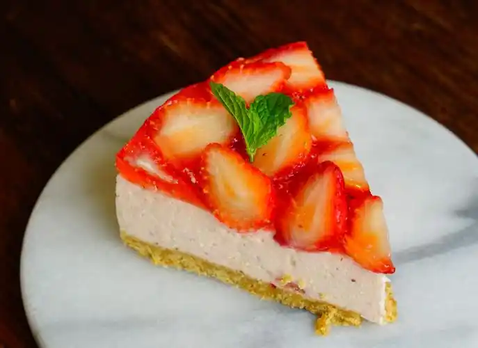 草莓重乳酪, 非常草莓却还蛮有味道层次感.