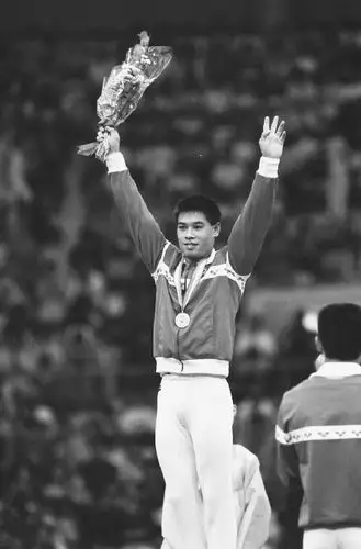 图文:中国的亚运之路 1986年李宁夺金