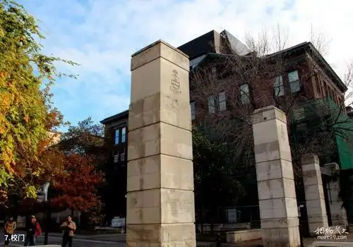 加拿大多伦多大学校园风光之校门