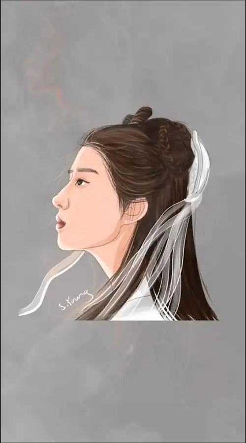 神雕侠侣 刘亦菲手绘