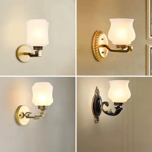 雷士照明新中式壁灯led复古客厅卧室书房墙壁禅意中国风灯具