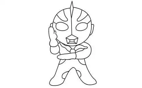 2022最新奥特曼简单画法赛罗奥特曼简单画法