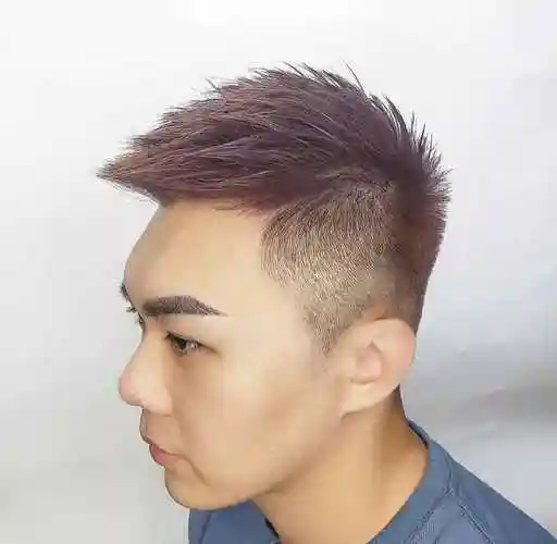 不如试试"飞机头"发型,帅气又有型