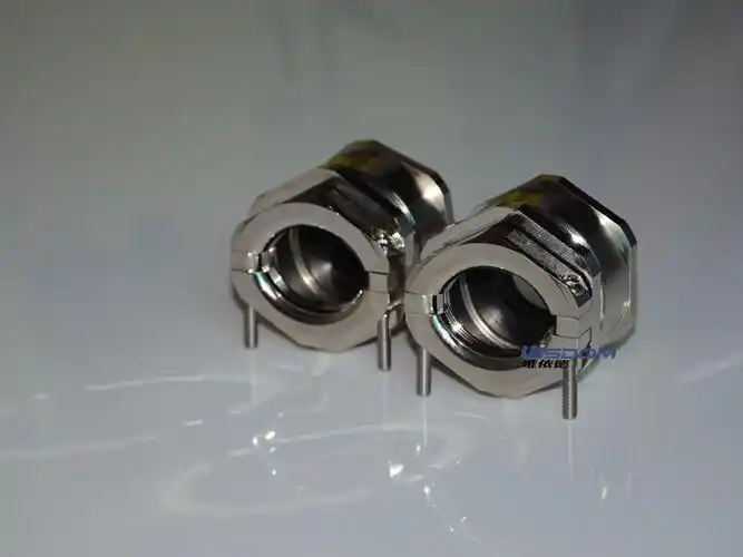 双锁紧金属电缆接头_多层可剥离式密封圈设计_双锁紧填料函现货