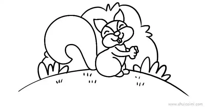 带颜色背景动物教程儿童画怎么画 带颜色背景动物教程简笔画好看