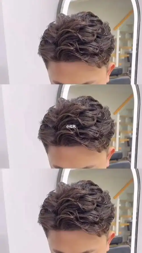 男士发型 发型分享男生最好看的韩式纹理气垫烫男生纹理发型分享男士