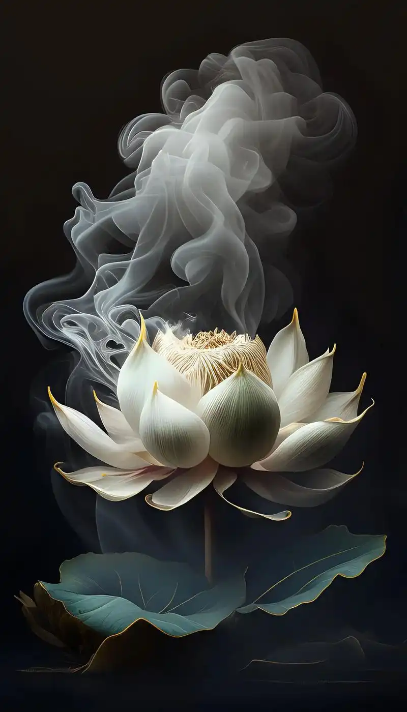 佛教白莲.白莲花洁净,清纯,芳香馥郁,是坚贞,高雅,无邪的象 - 抖音