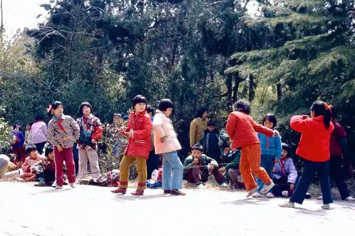 老照片:80年代的小学生