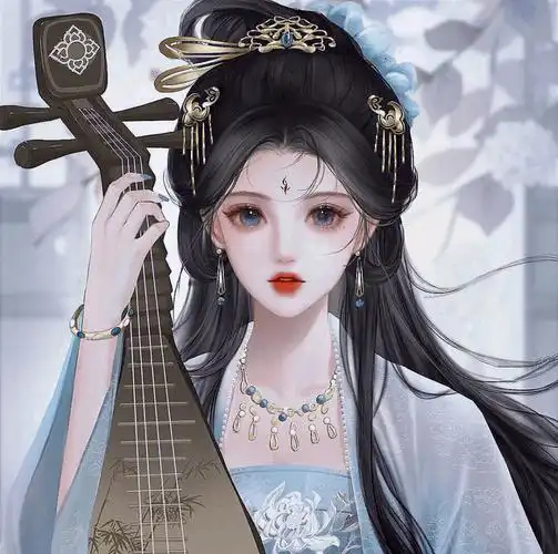 古风头像仙气古风动漫女生头像_小孩_心脏_正中间