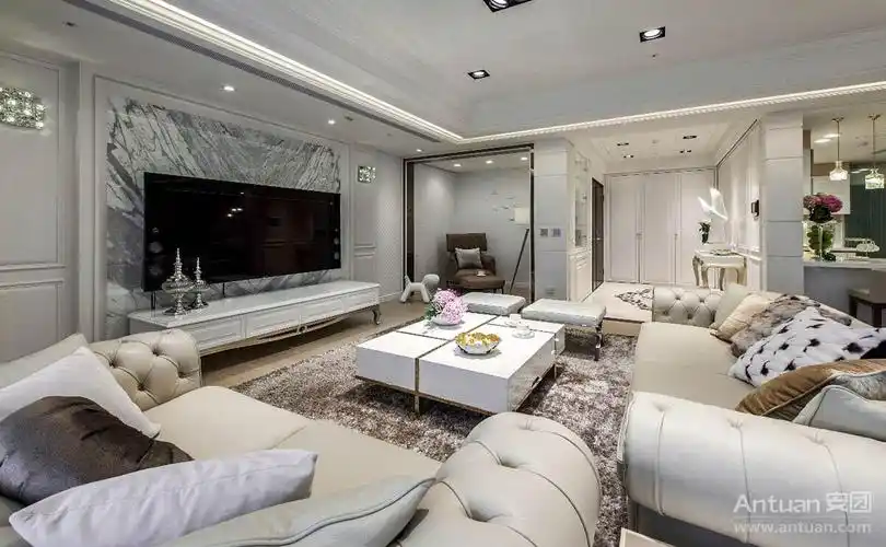 234平方欧式古典四居装修案例_装修样板间案例_装修效果图_装修咨询