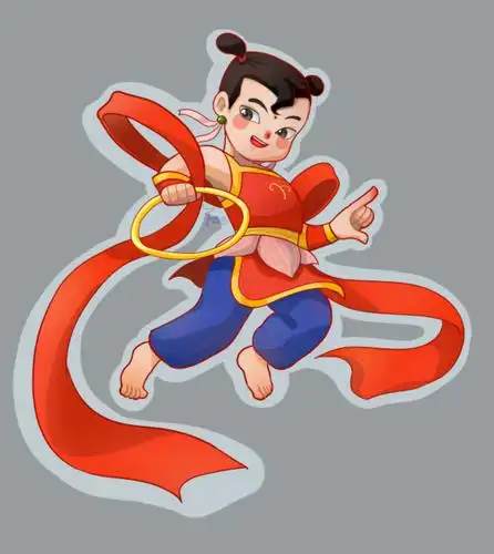 奶奶:"小哪吒啊!