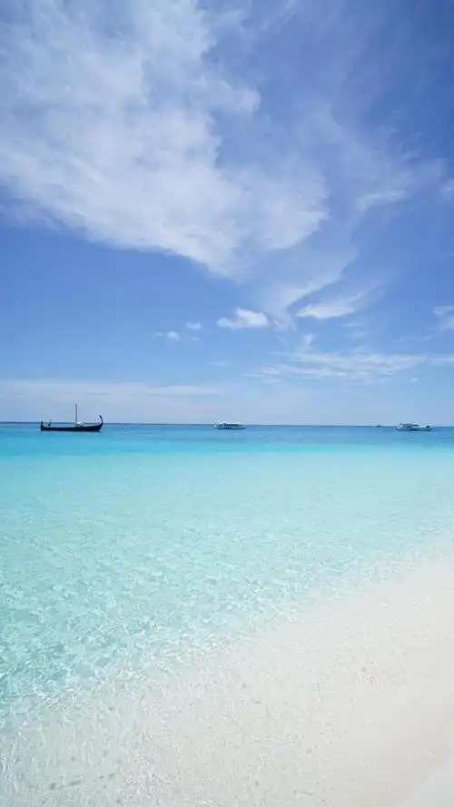 优美迷人的海洋风光