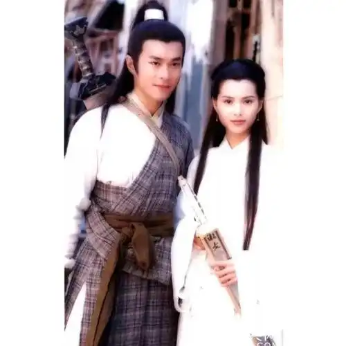 客服影视神雕侠侣古天乐杨过小龙小龙女女同古装武侠民族服装