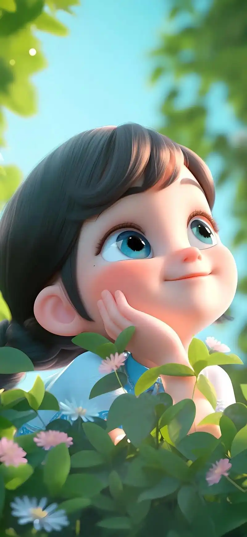 可爱女孩👧.卡通动漫#治愈系动画 #动漫少女 #卡哇伊 # - 抖音