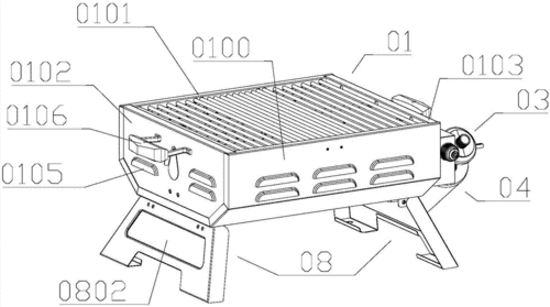 一种小型烧烤炉的制作方法