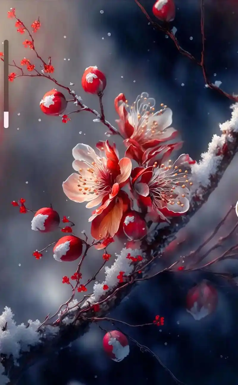 情感 #唯美意境 #梅花香自苦寒来 - 抖音