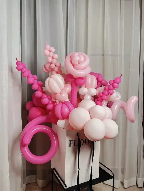 七夕礼物  #网红气球花束  #一束花的浪漫  #邛崃专业气球派对布置