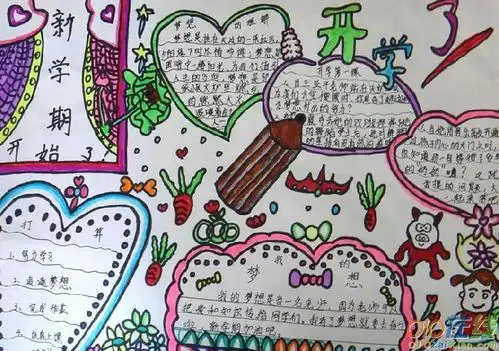 四年级开学手抄报大全