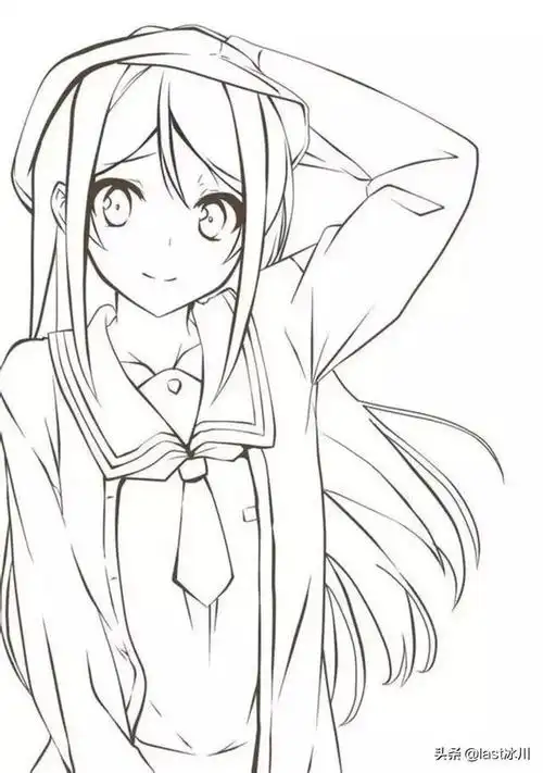 头条问答 - 有没有适合临摹的动漫图片,简单的?(6个回答)