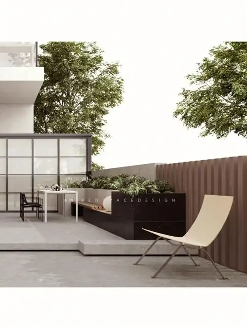 600平方别墅庭院设计一