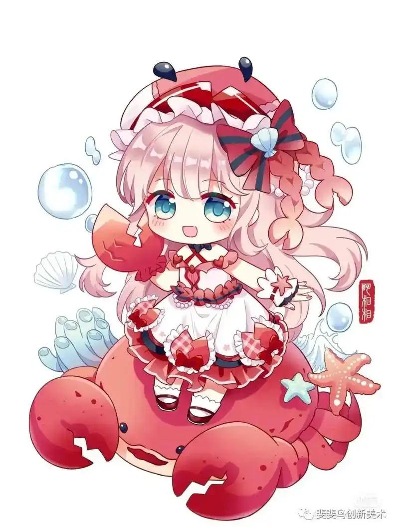 二次元 十二星座q版人物 - 抖音