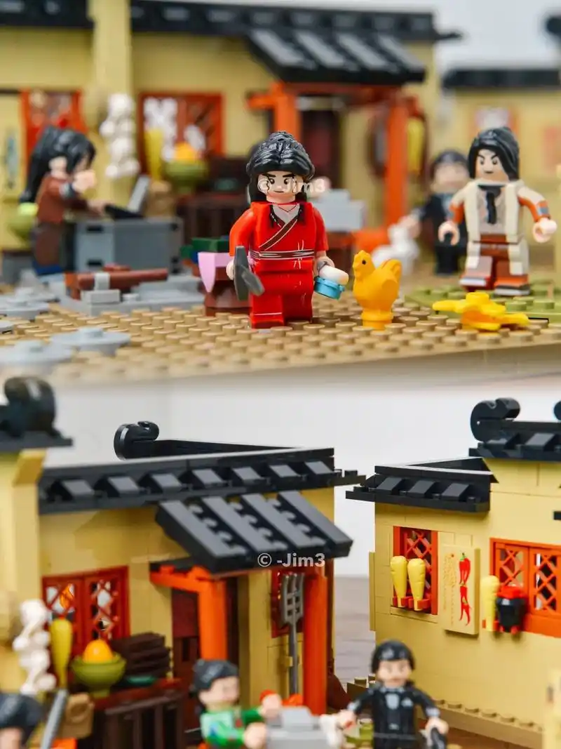 同福客栈的后院居然如此还原/ 武林外传.厨房有两处使用发光单 - 抖音