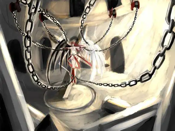 求一张一半是天使一半是恶魔的图片