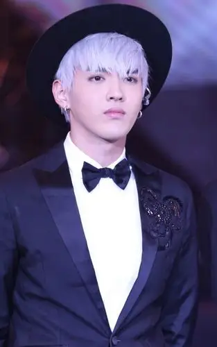 吴亦凡 又是动漫系的银发(*^_^*)