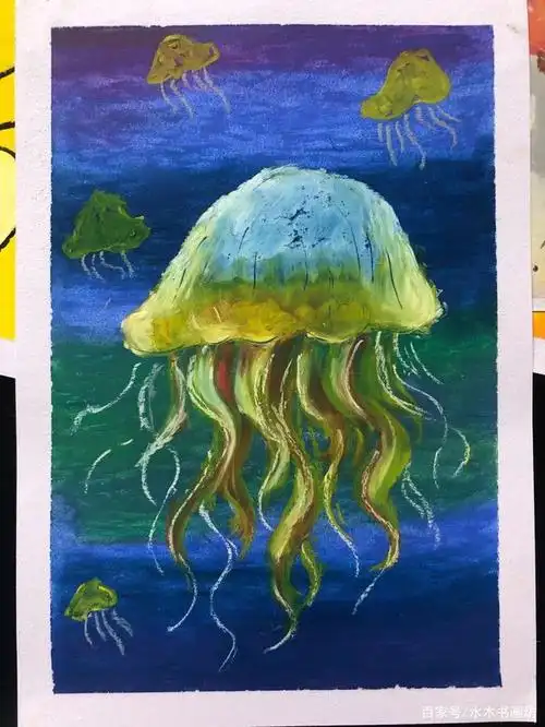 水木书画坊重彩油画棒作品欣赏