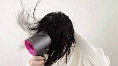 吹头发动态qq表情包