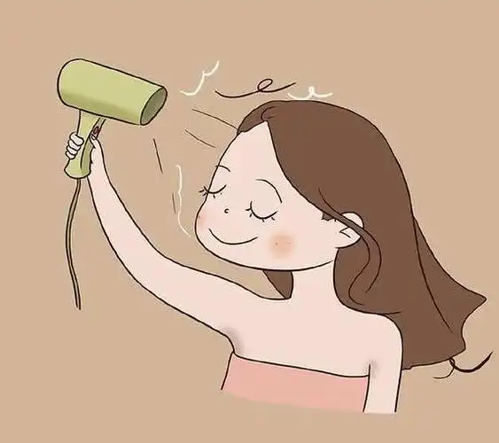 男同胞可以放心早上洗头吹头发无需担心因此脱发