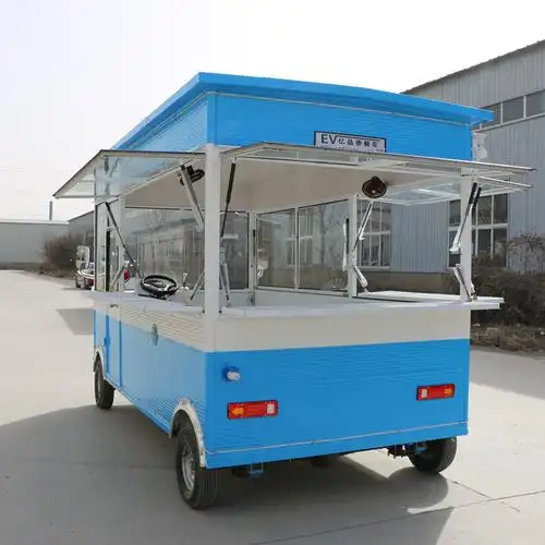 摆摊烧饼车亿品香餐车烧饼车