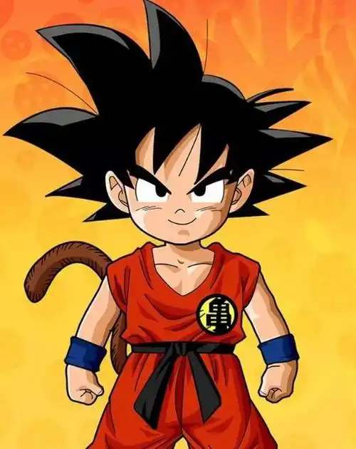 去掉颜色,那么小悟空头发的明暗,脸部的明暗,衣服的明暗都能一目了然.