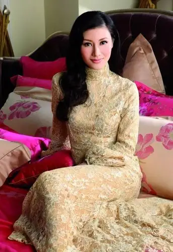 穿旗袍看明星之李嘉欣