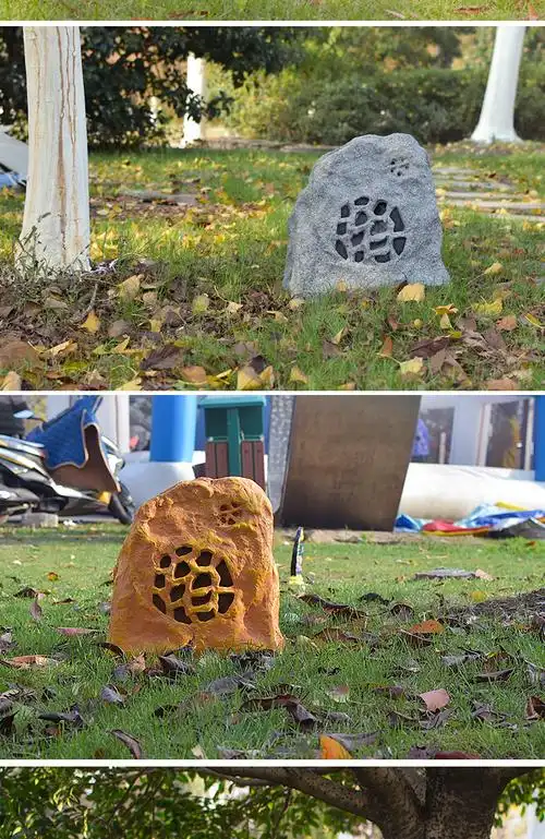 甲声草坪音响公园园林草地音箱小区背景音乐系统户外仿真石头喇叭