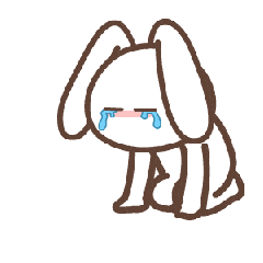 卡通流泪磕头大耳朵gif动图_动态图_表情包下载_soogif