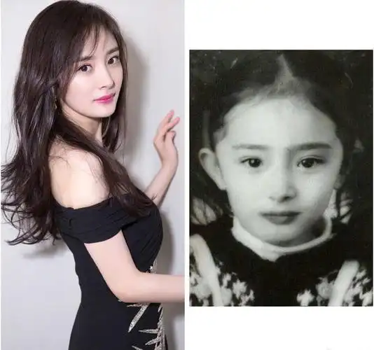 明星儿时照对比,杨颖热巴上榜,徐娇:不好意思打扰了