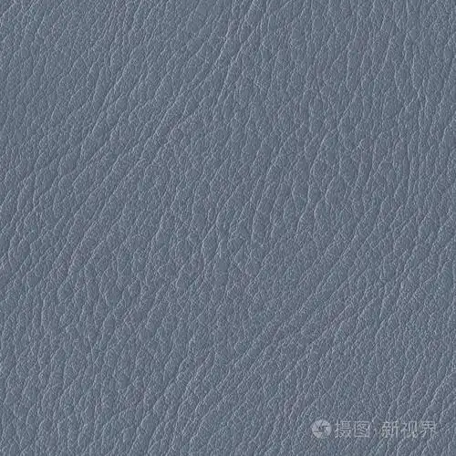 灰蓝色皮革纹理特写