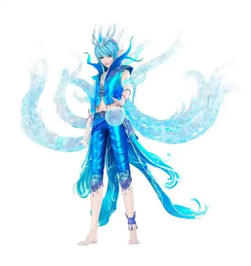 水王子水水全身图,真的好帅气呀!