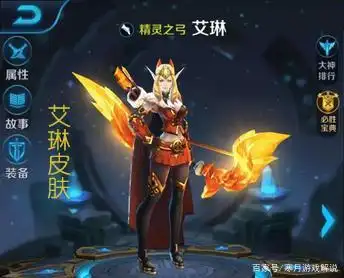 艾琳皮肤精灵之弓